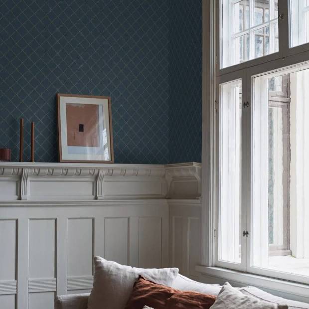 Papier Peint Golden Trellis