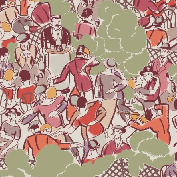 Papier peint La Guinguette
