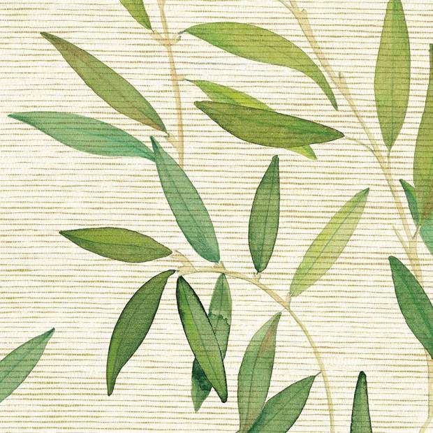 Papier Peint Oliveraie Grasscloth