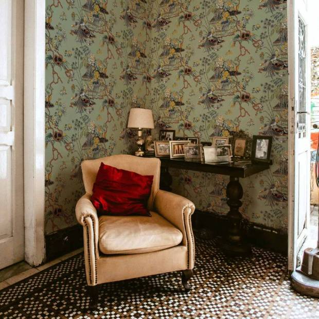 Papier peint Sacred Pheasants en intissé