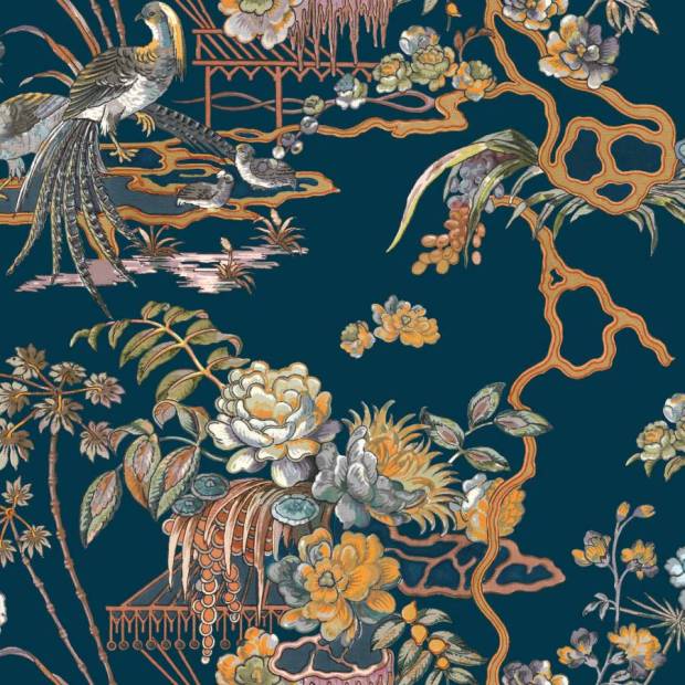 Papier peint Sacred Pheasants en intissé