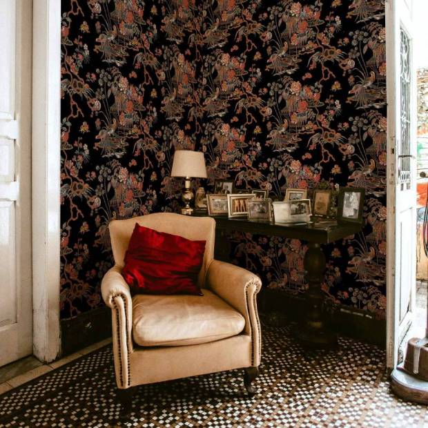 Papier peint Sacred Pheasants en intissé