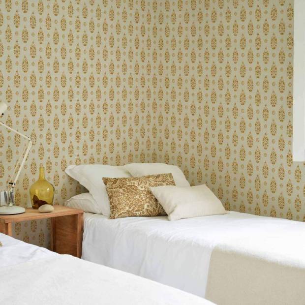 Papier peint Paisley en intissé