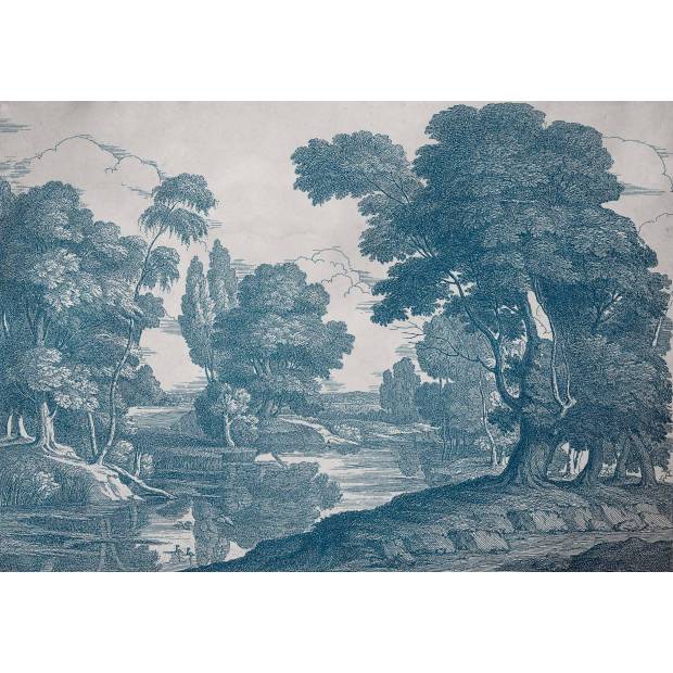 Papier peint Panoramique Engraving