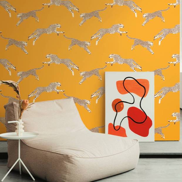 Papier Peint Leaping Cheetah