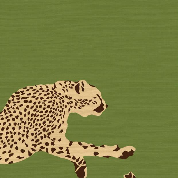 Papier Peint Leaping Cheetah II