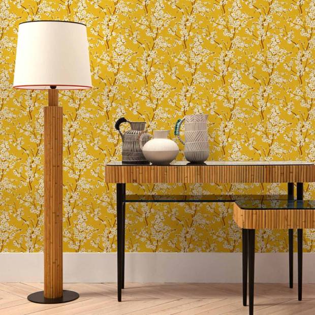 Papier peint Cherry Blossom en intissé