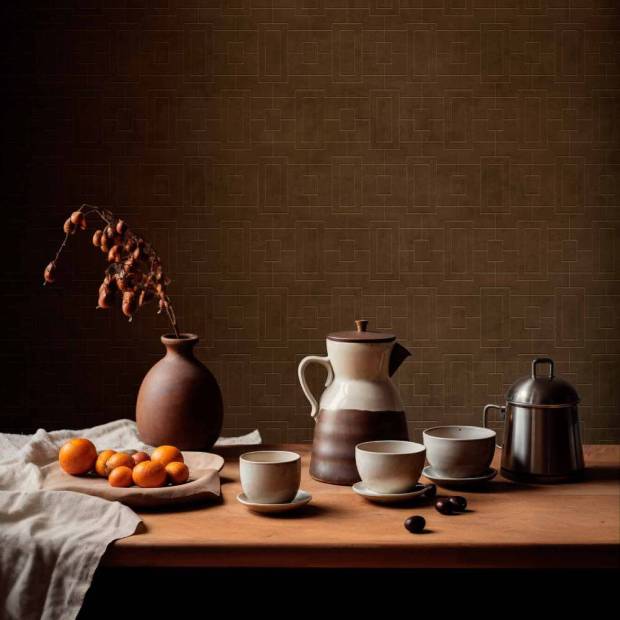 Papier Peint Fretwork Intissé