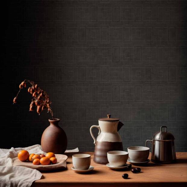 Papier Peint Fretwork Intissé