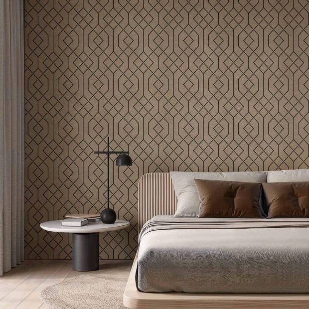 Papier Peint Trellis intissé
