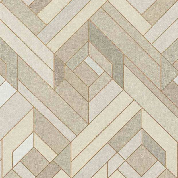 Papier Peint Hexagonal intissé