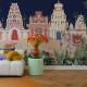 Papier peint panoramique sur mesure Holi en intissé