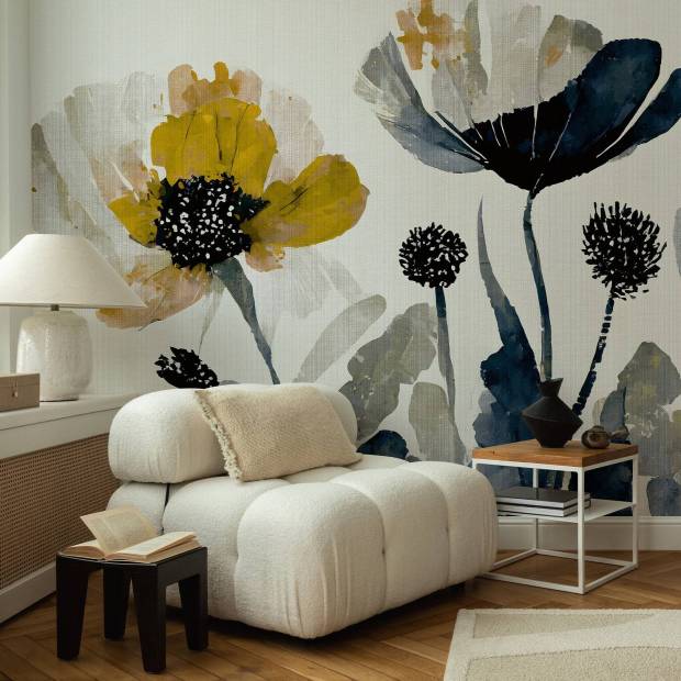 Papier peint Panoramique sur mesure Poppins
