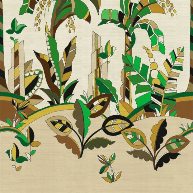 Papier peint Palmeraie Intissé