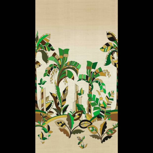 Papier peint Palmeraie Intissé