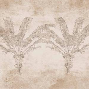 Papier peint Panoramique Palma en Lin