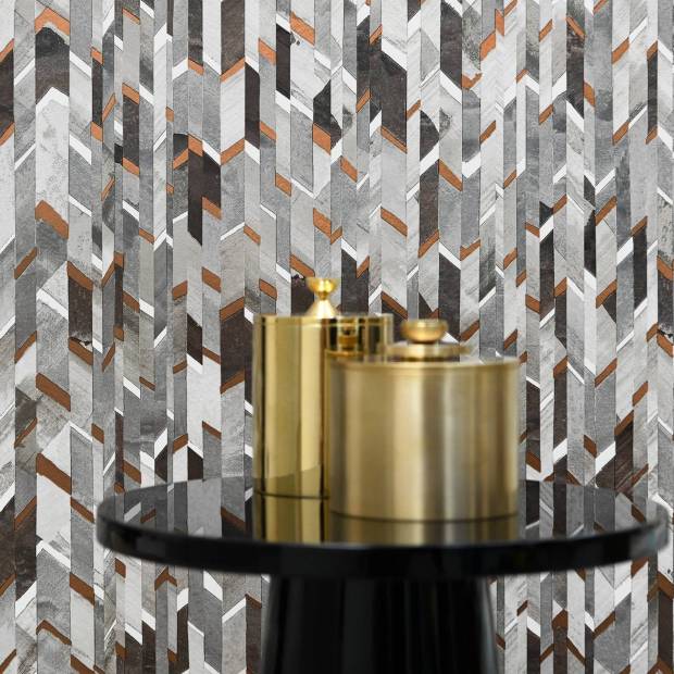 Papier Peint Marqueterie