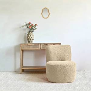 Fauteuil Eve Bouclette