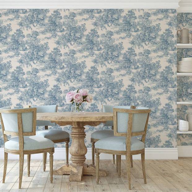 Papier peint Toile de Jouy