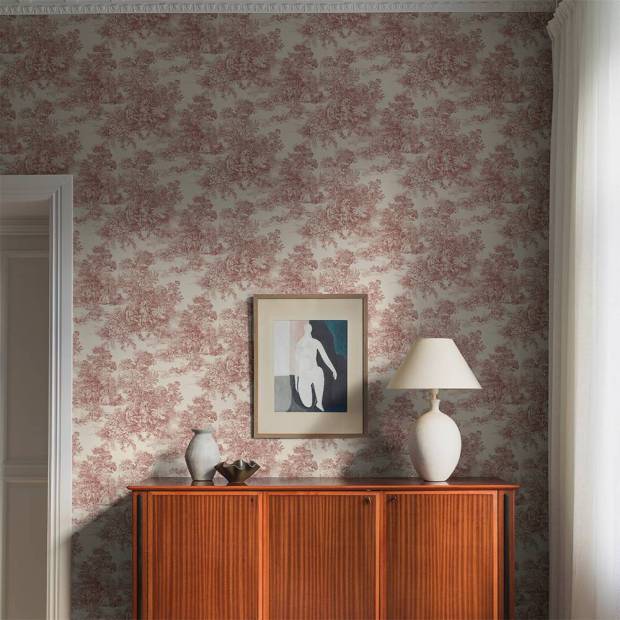Papier peint Toile de Jouy