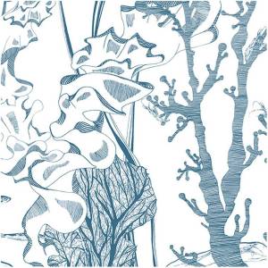 Papier peint Panoramique sur mesure Underwater en intissé