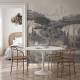 Papier peint Panoramique sur mesure Sovana Beige en vinyle