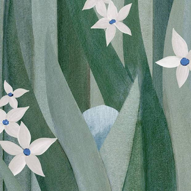 Papier peint Grass Waves