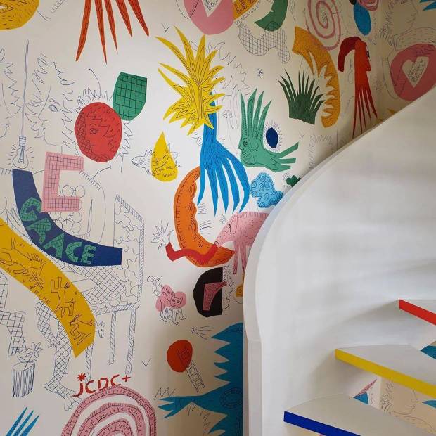 Papier peint Le chemin des étoiles