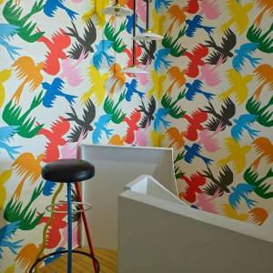Papier peint Birds Traffic