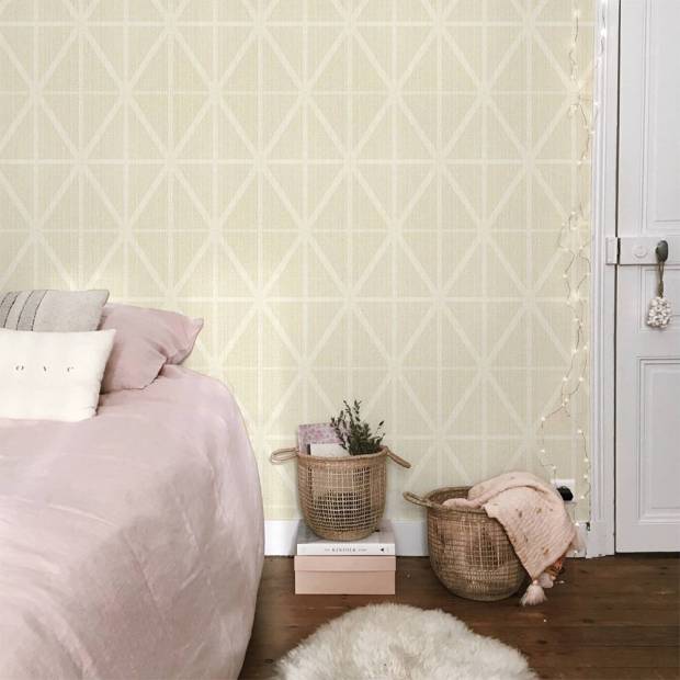 Papier Peint Cafe Weave Trellis