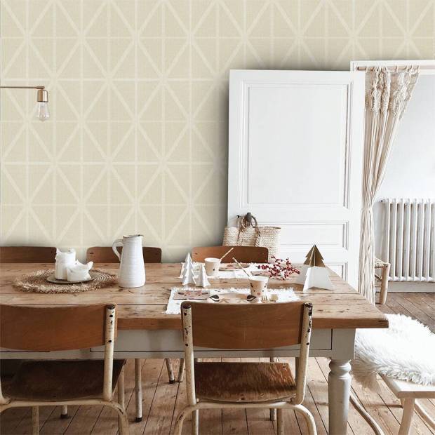 Papier Peint Cafe Weave Trellis