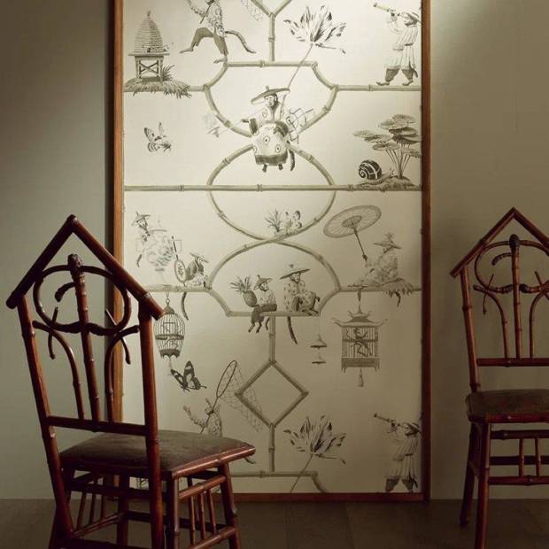 Papier peint Les Singes Savants