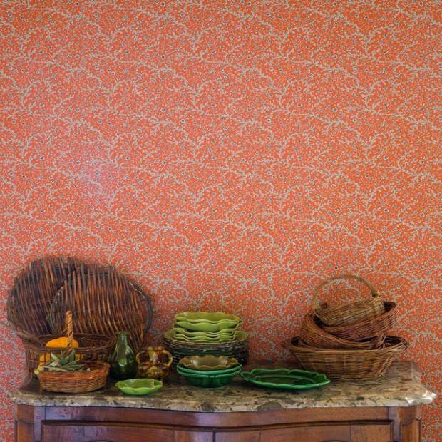 Papier peint Fleurs de Corail