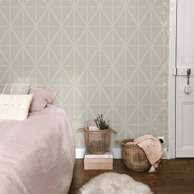 Papier Peint Cafe Weave Trellis