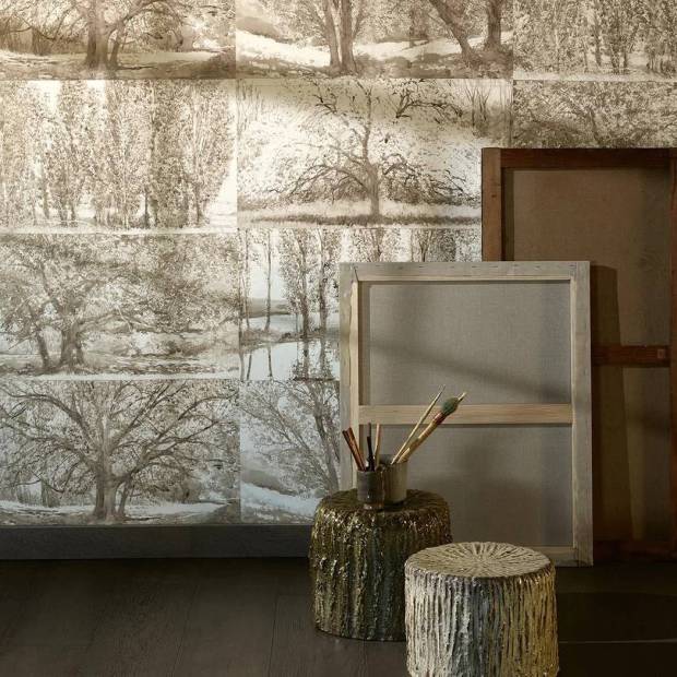 Papier peint Arbres et Sous Bois