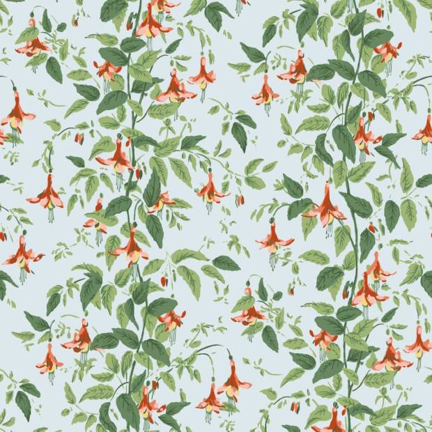Papier peint Fuchsia