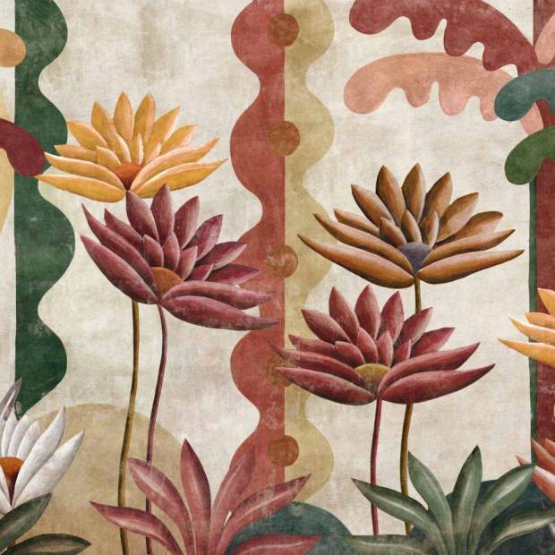 Papier peint Panoramique sur mesure Agaves