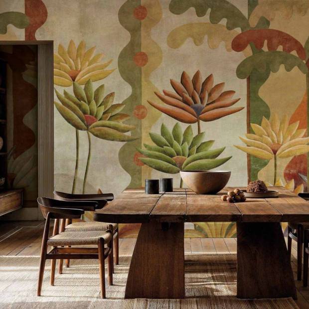 Papier peint Panoramique sur mesure Agaves