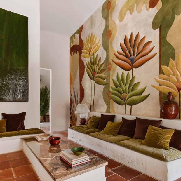 Papier peint Panoramique sur mesure Agaves