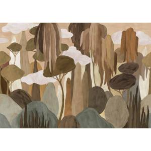 Papier peint Panoramique sur mesure Camécuaro intissé