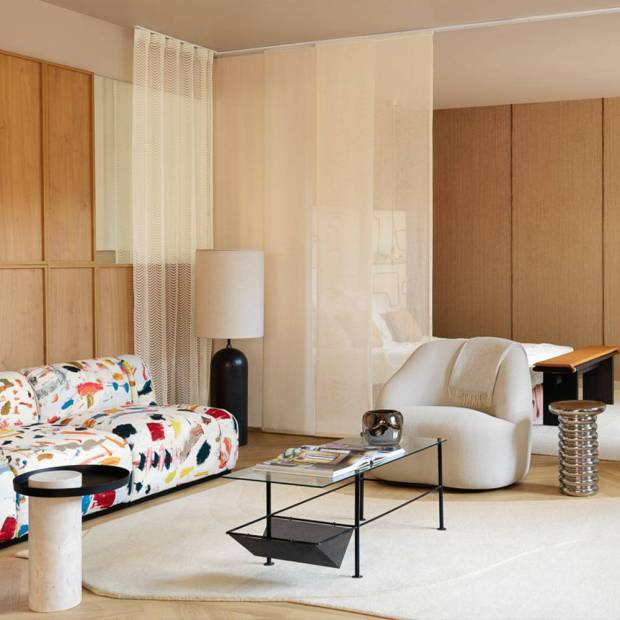 Canapé Victoria, Popus -  Tissu Arty, Pierre Frey