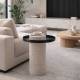 Table d'appoint Salute medium travertin