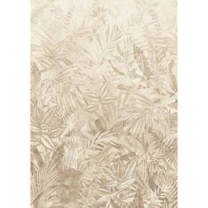 Papier peint Panoramique Linen Leaves Mural