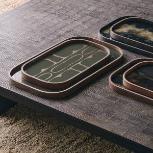 Plateau en verre Second Nature