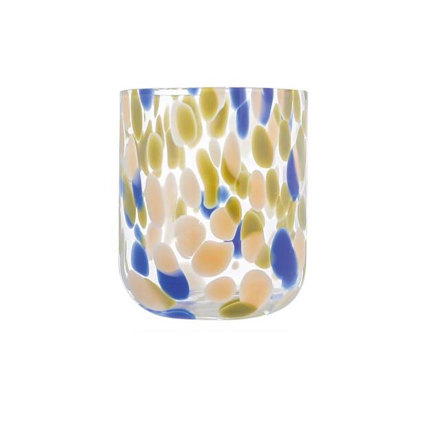 Verre Gobelet Moucheté