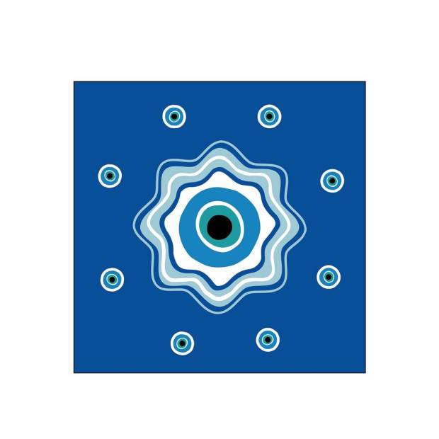 Lot 20 serviettes papier Sixties