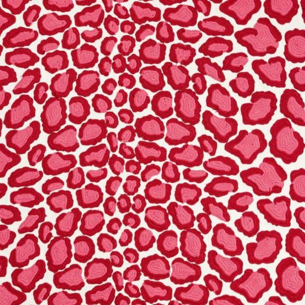 Tissu Coup de griffe brode