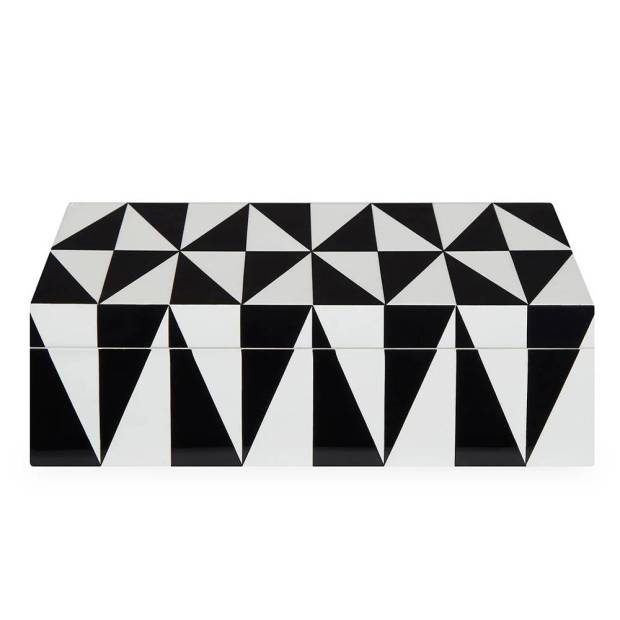 Moyenne boîte Op Art