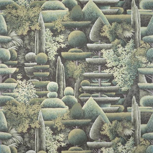 Papier Peint Les Topiaires