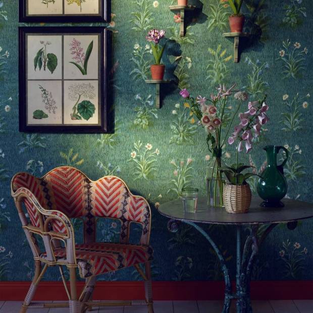 Papier Peint L'Herbier Du Jardin